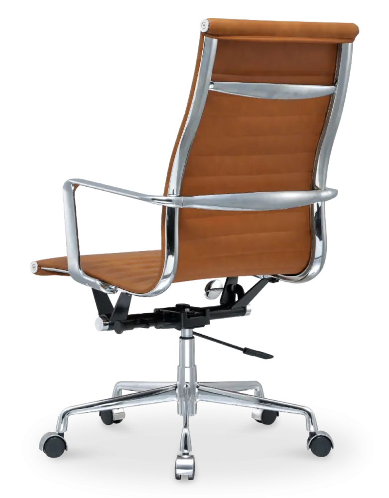 Cavel CD 119 Bureaustoel Cognac Leer