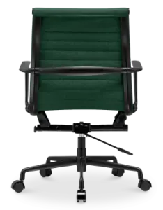 Cavel CD 117 Bureaustoel Groen Linnen | Zwart Frame