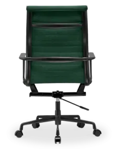 Cavel CD 119 Bureaustoel Groen Linnen | Zwart Frame