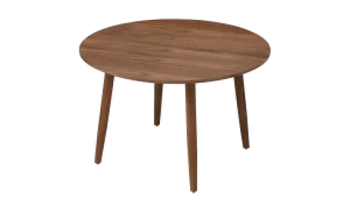 Eettafel Haner Rond Walnoot