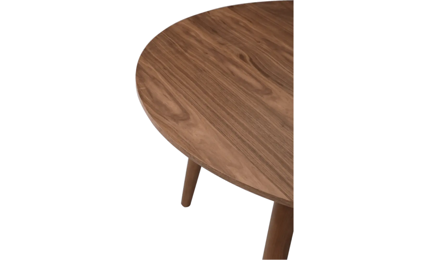 Eettafel Haner Rond Walnoot