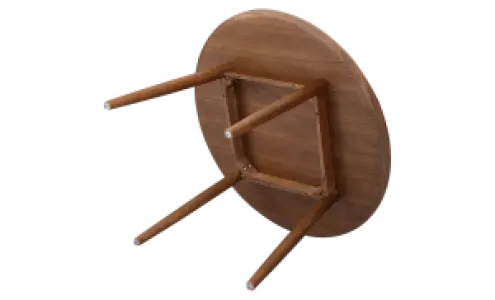 Eettafel Haner Rond Walnoot