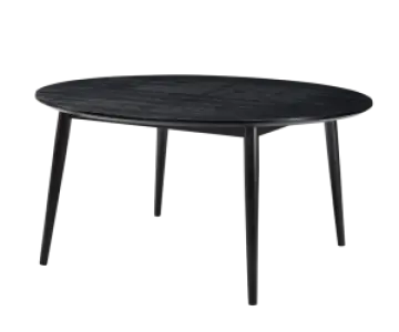 Eettafel Haner Rond Zwart Essen Groot