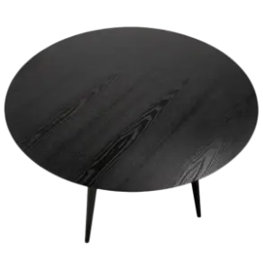 Eettafel Haner Rond Zwart Essen Groot
