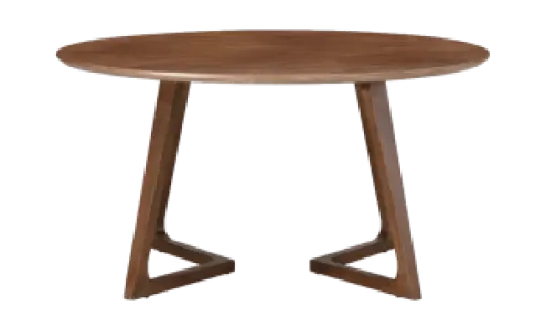 Eettafel Jensen Rond Walnoot