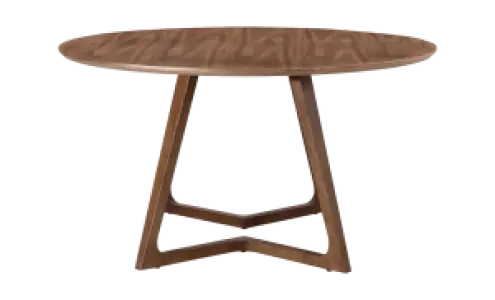 Eettafel Jensen Rond Walnoot
