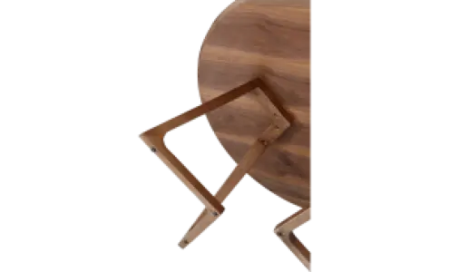 Eettafel Jensen Rond Walnoot