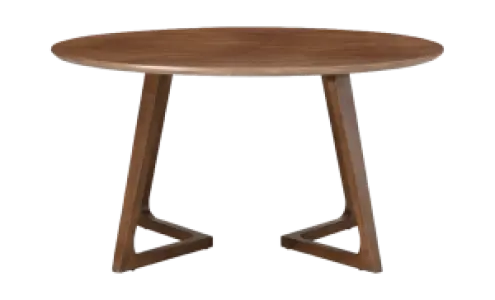 Eettafel Jensen Rond Walnoot