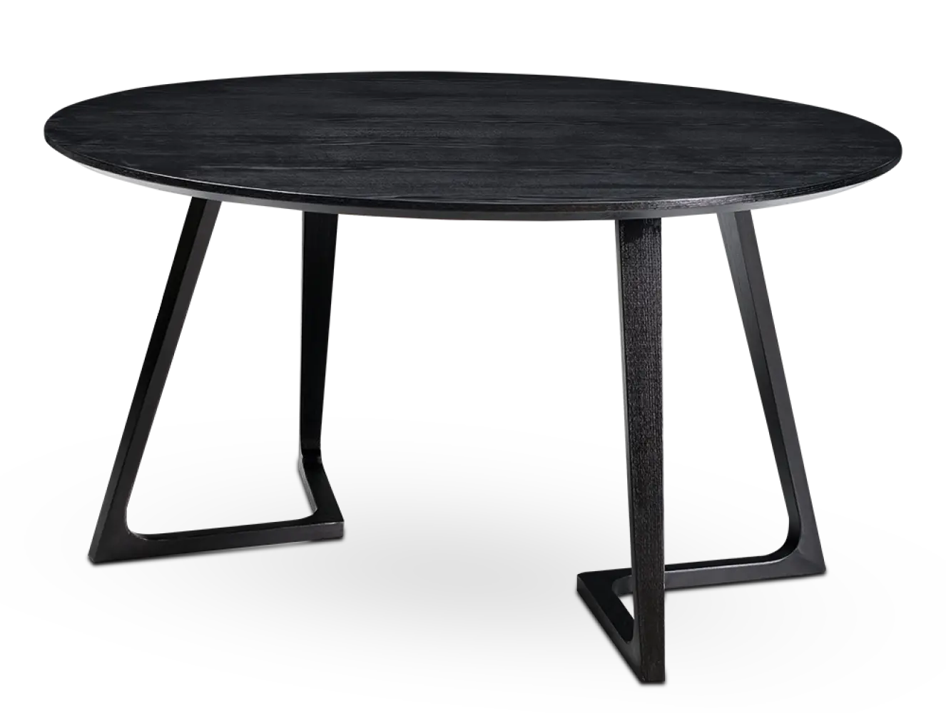 Eettafel Jensen Rond Zwart Essen
