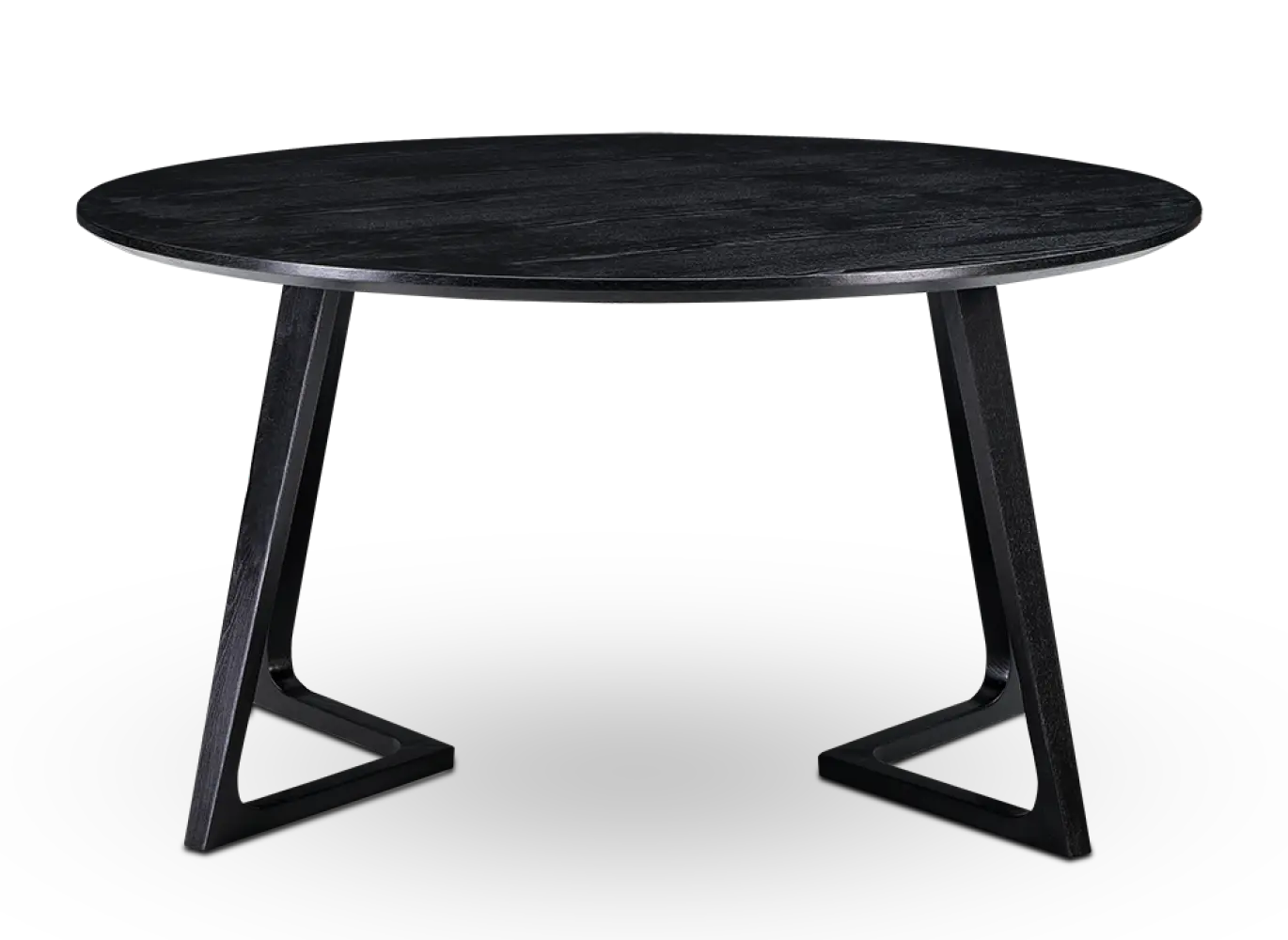 Eettafel Jensen Rond Zwart Essen