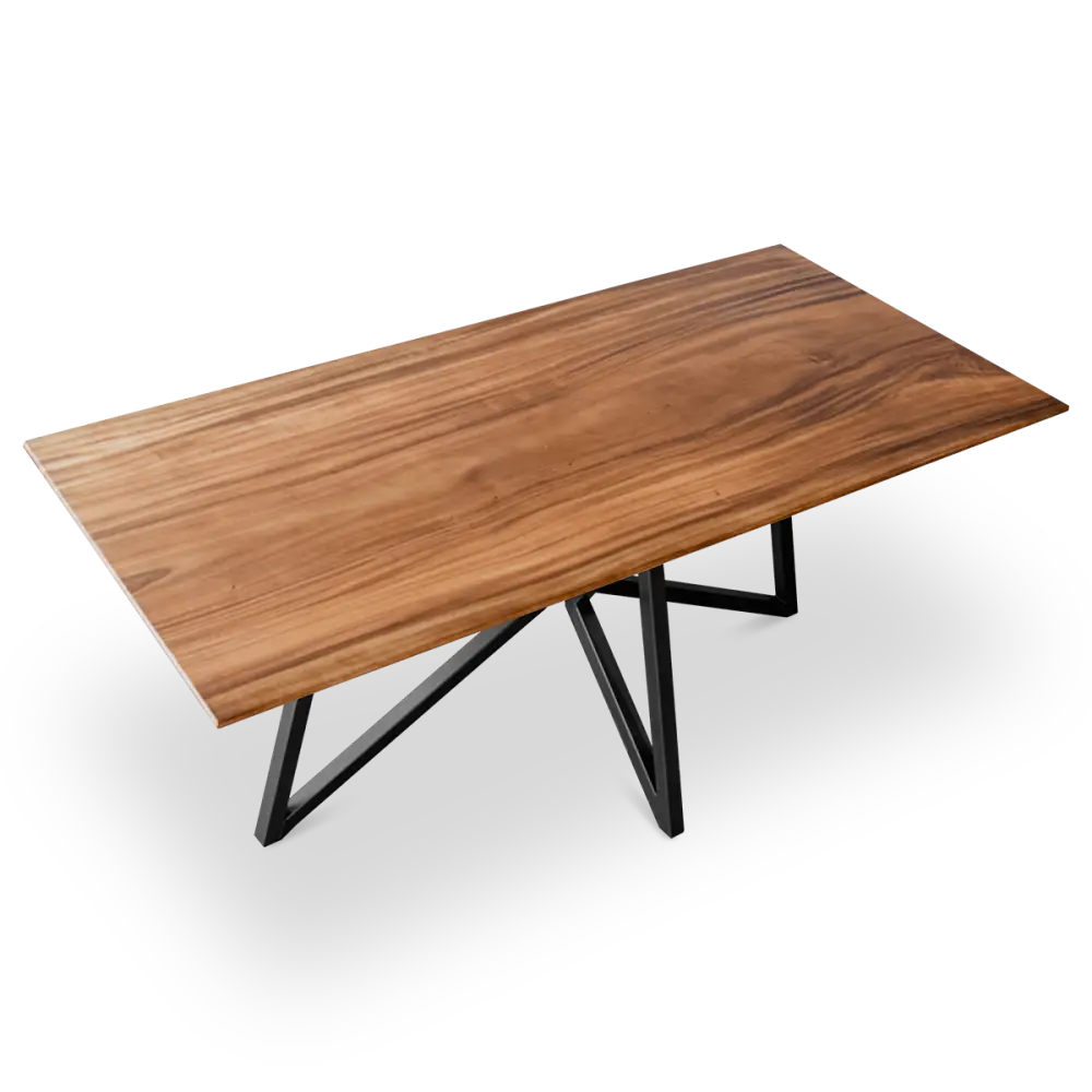 Cavel Rechthoekige Notenhouten Tafel