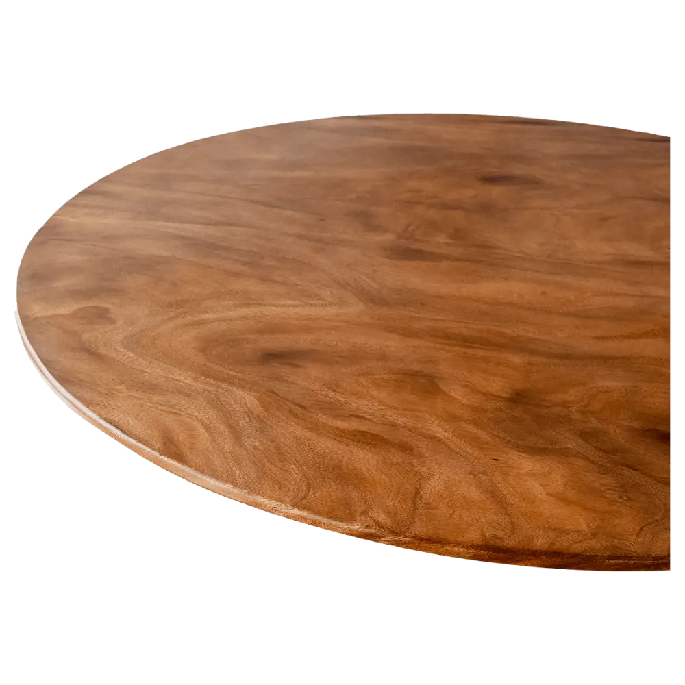 Cavel Ronde Notenhouten Tafel