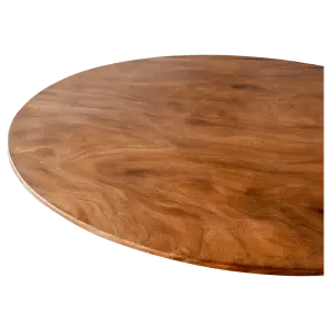 Cavel Ronde Notenhouten Tafel