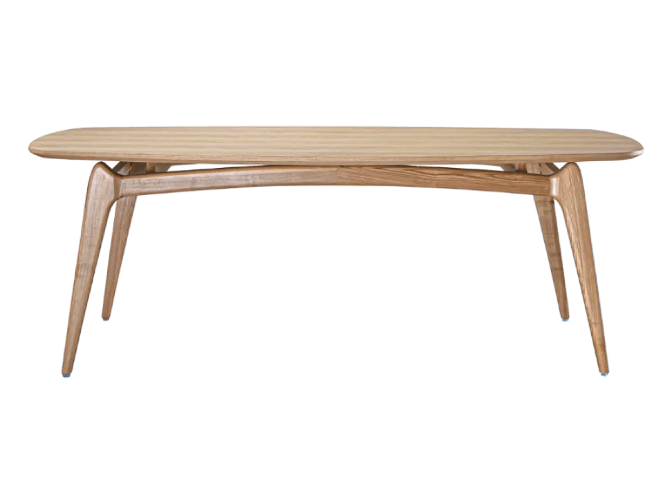 Eettafel Japandi Deens Ovaal Eiken