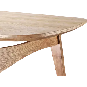 Eettafel Japandi Deens Ovaal Eiken