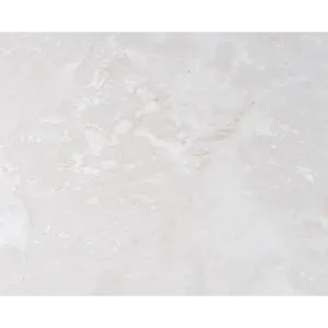 Ovale Tulip Eettafel | Wit Keramiek | Naturel Onderstel