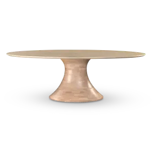 Ovale Tulip Eettafel | Naturel