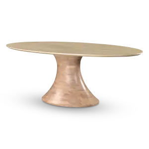 Ovale Tulip Eettafel | Naturel