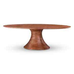 Ovale Tulip Eettafel | Walnoot
