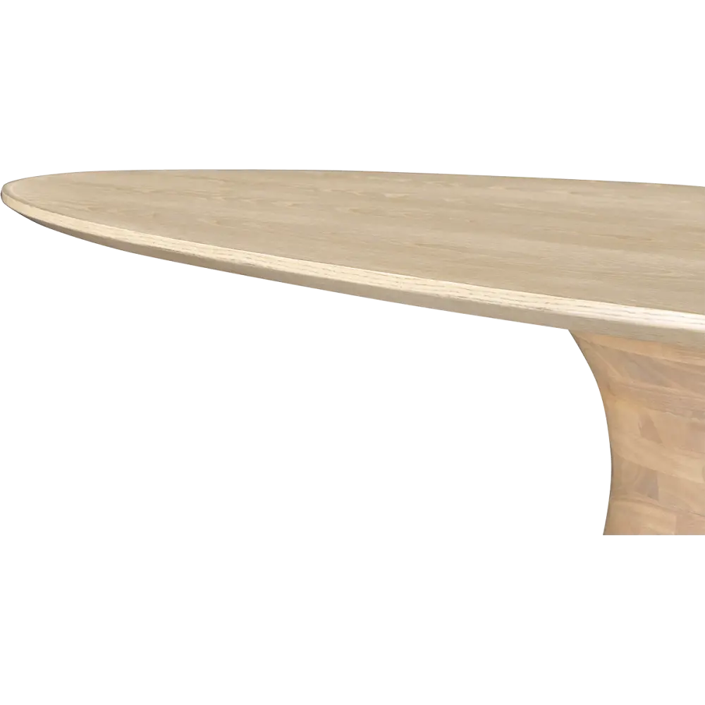 Ovale Tulip Eettafel | Naturel