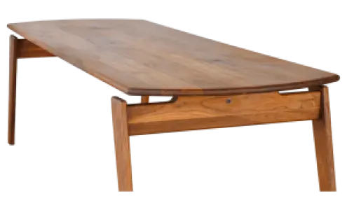 Cavel Artson Eettafel | Massief Amerikaans Notenhout | 200-280 x 90 cm