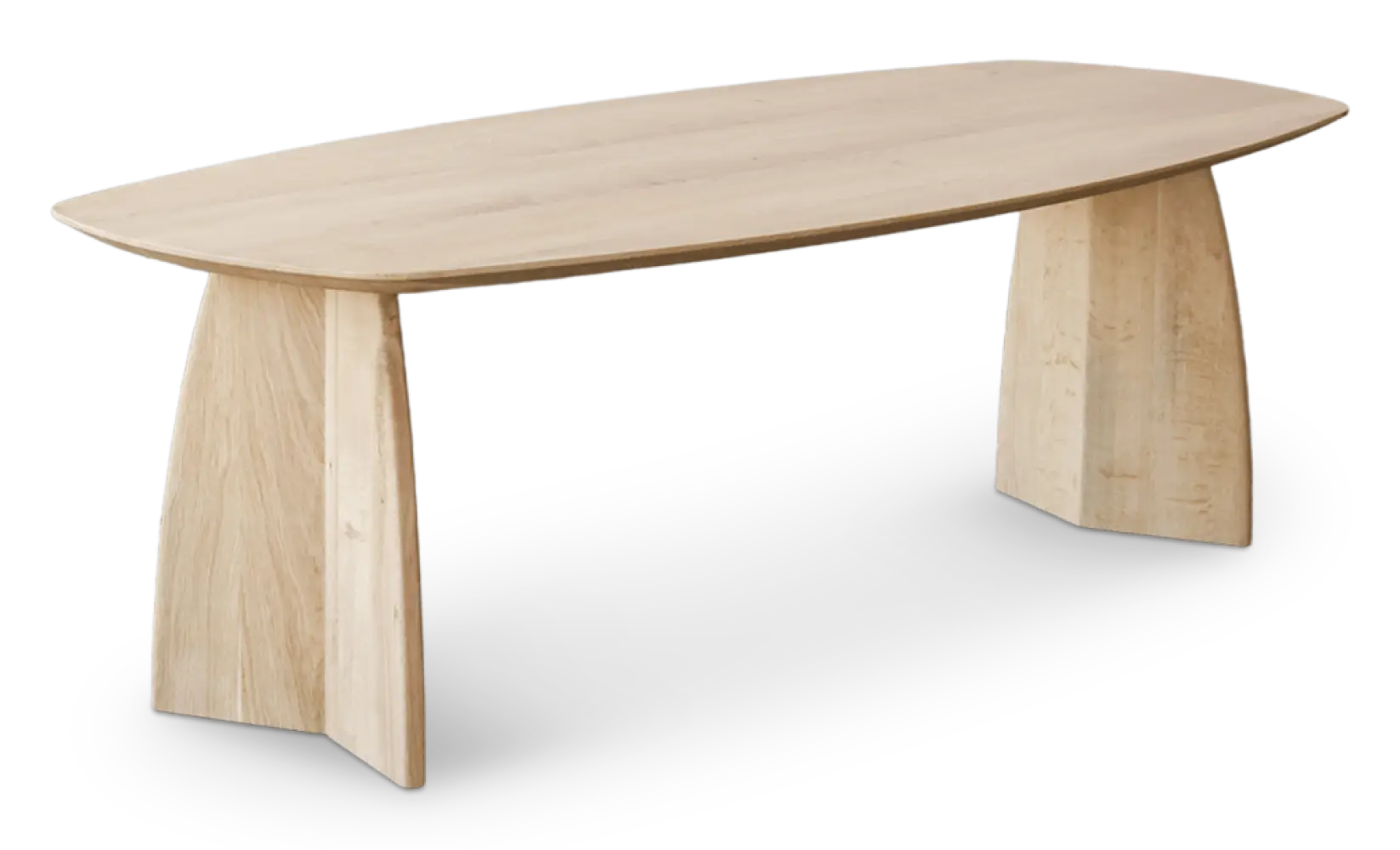 Cavel Nordic Curve Eettafel | Massief Eiken | Deens Ovaal