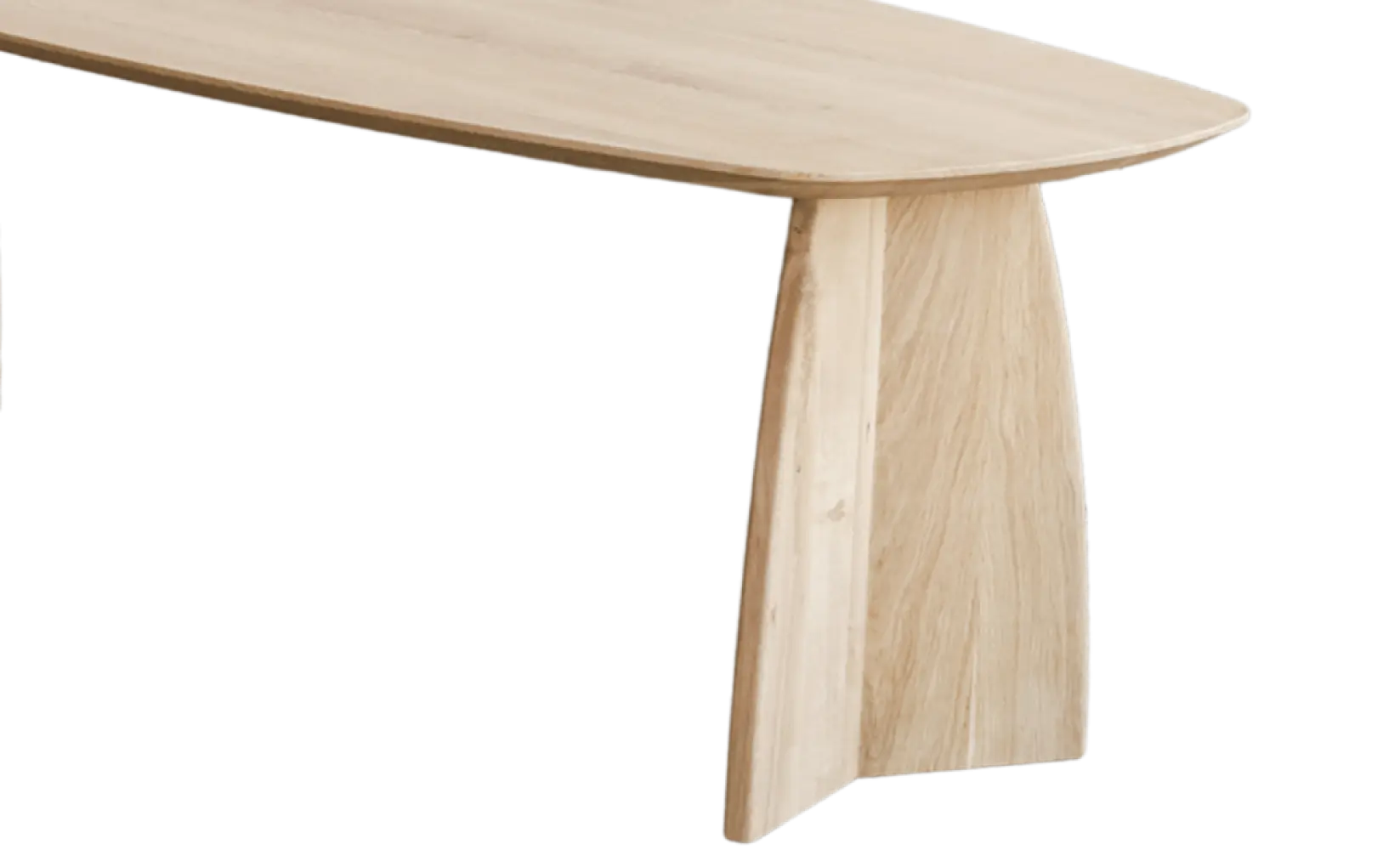 Cavel Nordic Curve Eettafel | Massief Eiken | Deens Ovaal