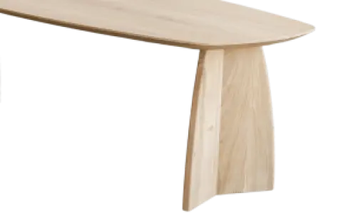 Cavel Nordic Curve Eettafel | Massief Eiken | Deens Ovaal