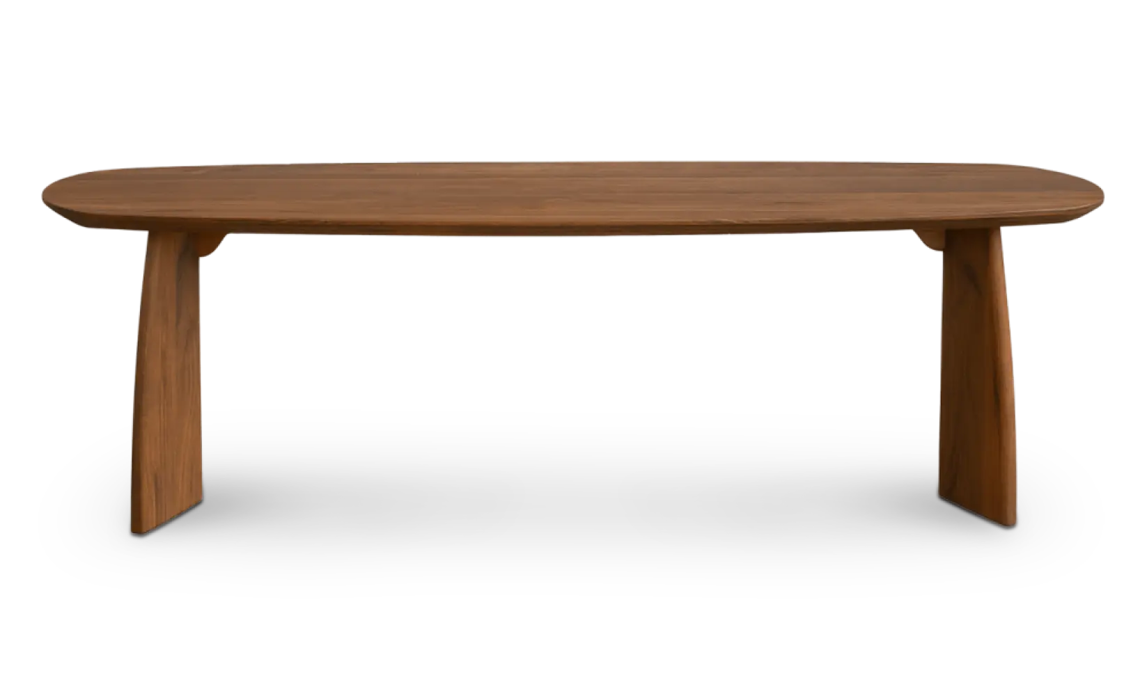 Cavel Nordic Curve Eettafel | Massief Amerikaans Walnoot | Deens Ovaal