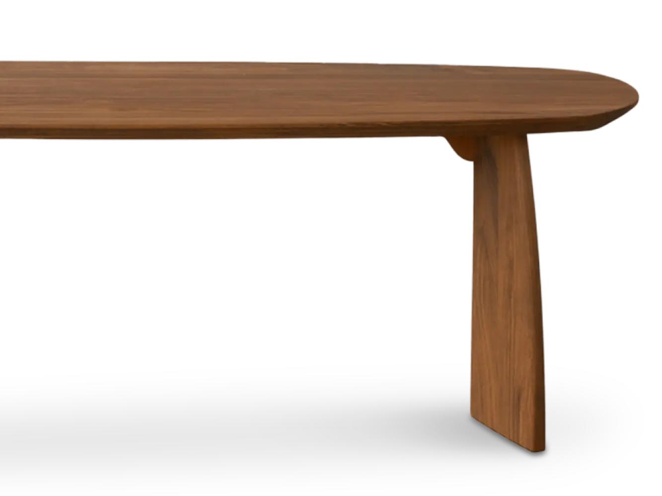 Cavel Nordic Curve Eettafel | Massief Amerikaans Walnoot | Deens Ovaal