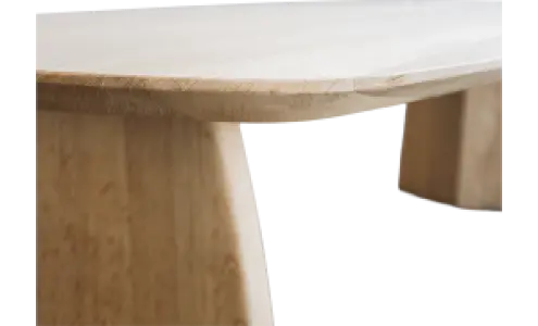 Cavel Nordic Curve Eettafel | Massief Eiken | Deens Ovaal