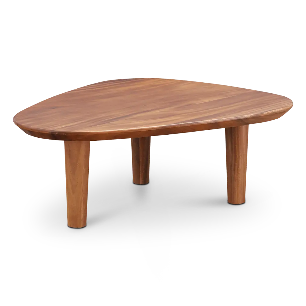 Cavel Kiezel Notenhouten Salontafel