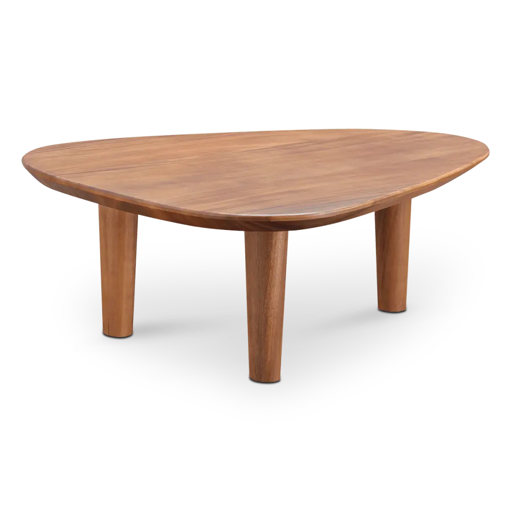 Cavel Kiezel Notenhouten Salontafel