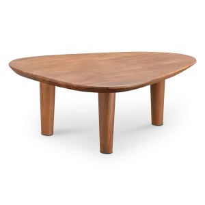 Cavel Kiezel Notenhouten Salontafel