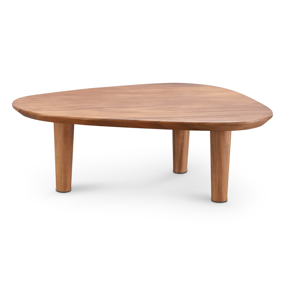 Cavel Kiezel Notenhouten Salontafel