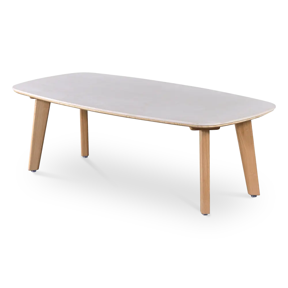 Salontafel Baron Deens Ovaal Wit Keramiek | Essen Poten