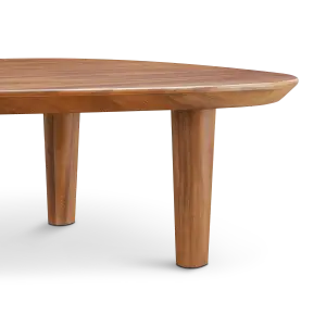 Cavel Kiezel Notenhouten Salontafel