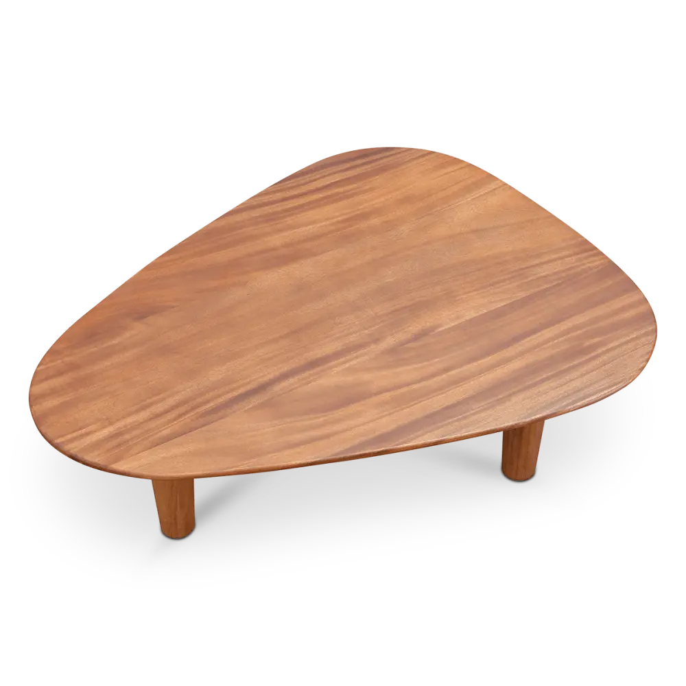Cavel Kiezel Notenhouten Salontafel