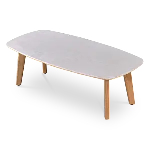Salontafel Baron Deens Ovaal Wit Keramiek | Essen Poten