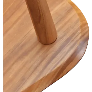 Cavel Kiezel Notenhouten Salontafel