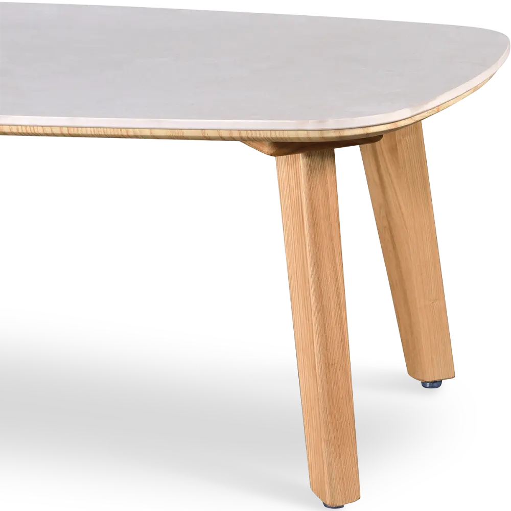 Salontafel Baron Deens Ovaal Wit Keramiek | Essen Poten