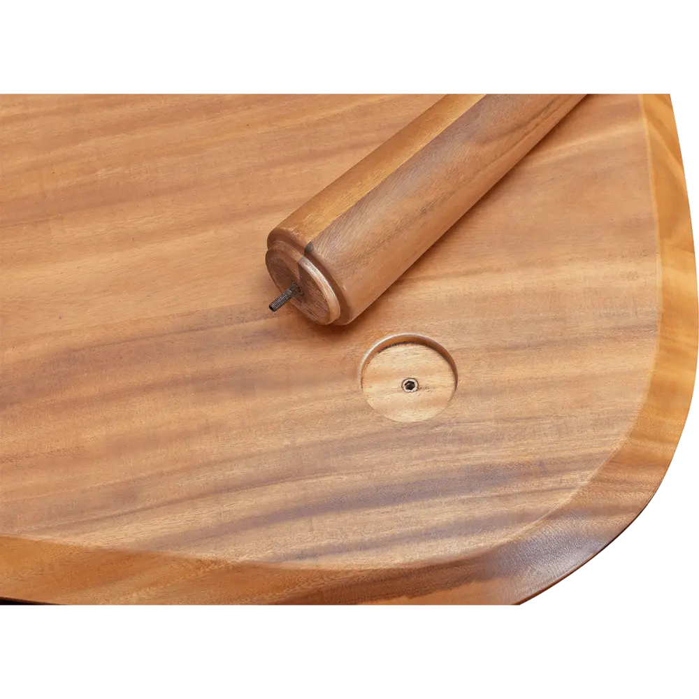 Cavel Kiezel Notenhouten Salontafel