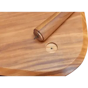 Cavel Kiezel Notenhouten Salontafel