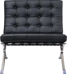 Paviljoen Chair Luxe Volleer Zwart