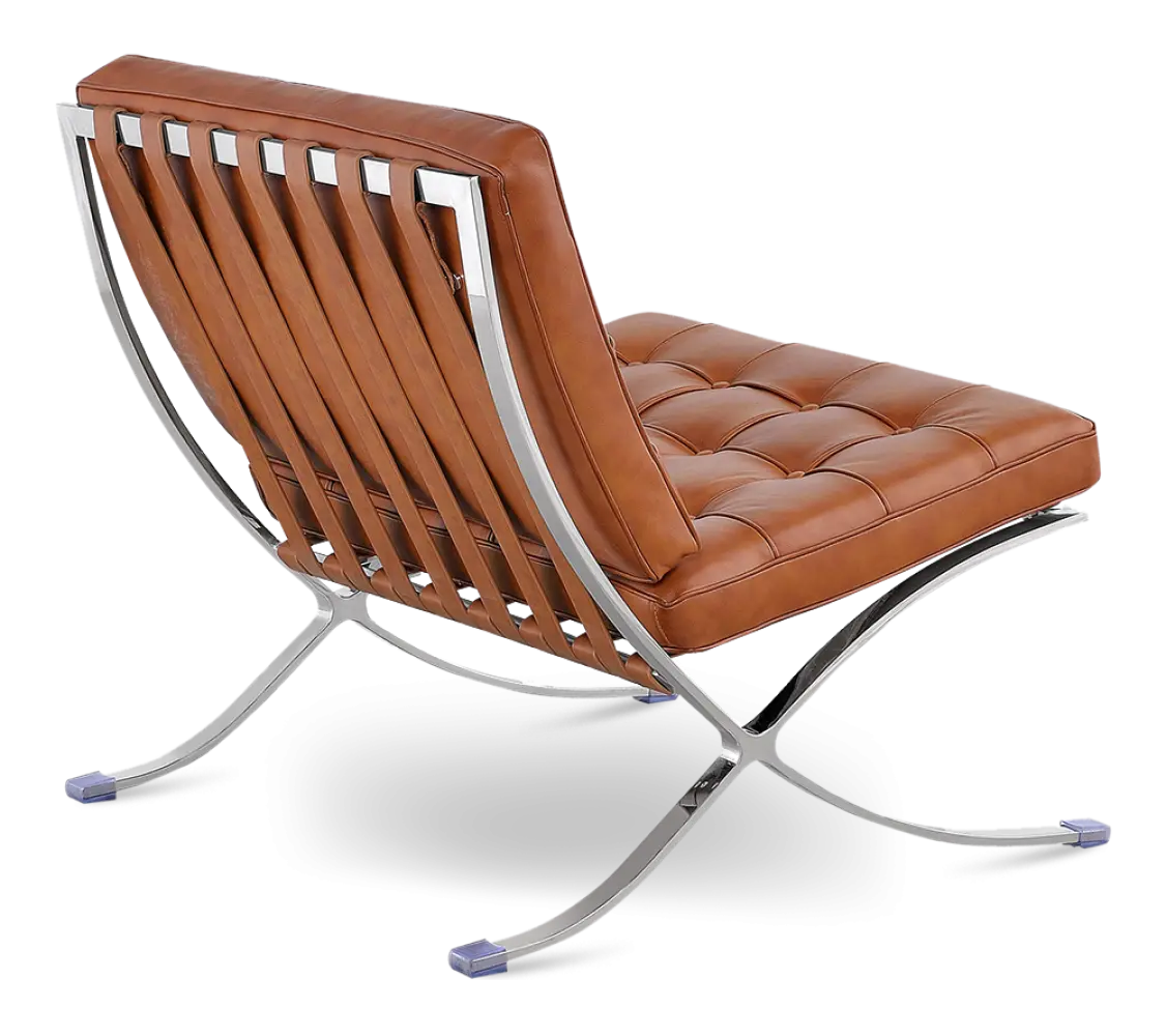 Paviljoen Chair Luxe Volleer Cognac/Bruin