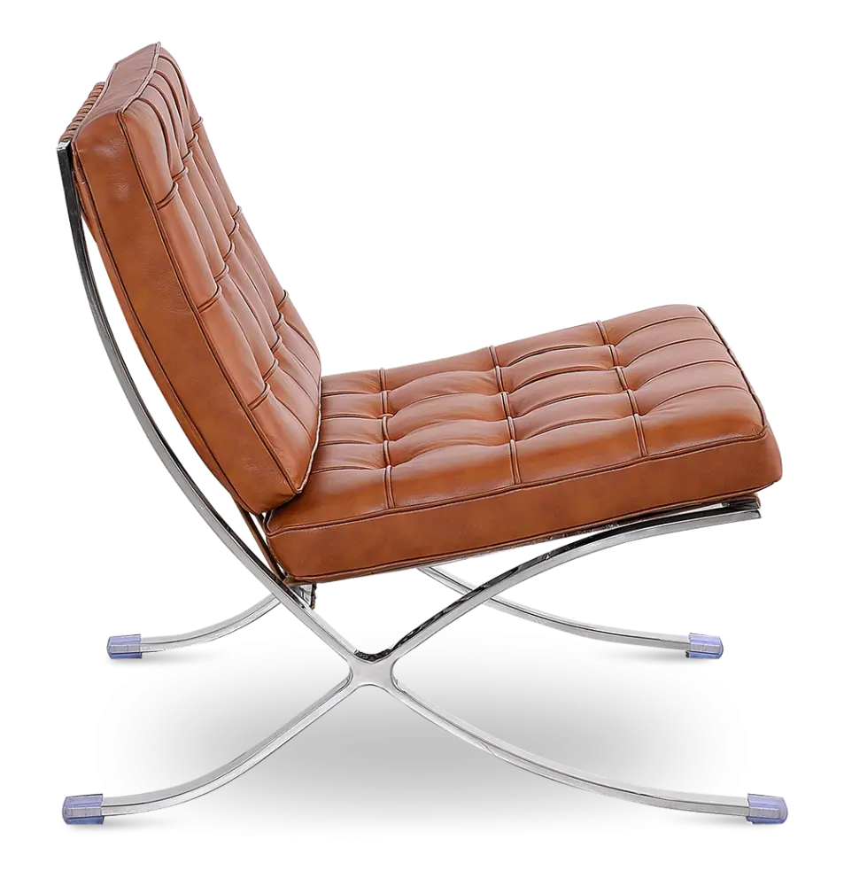 Paviljoen Chair Luxe Volleer Cognac/Bruin