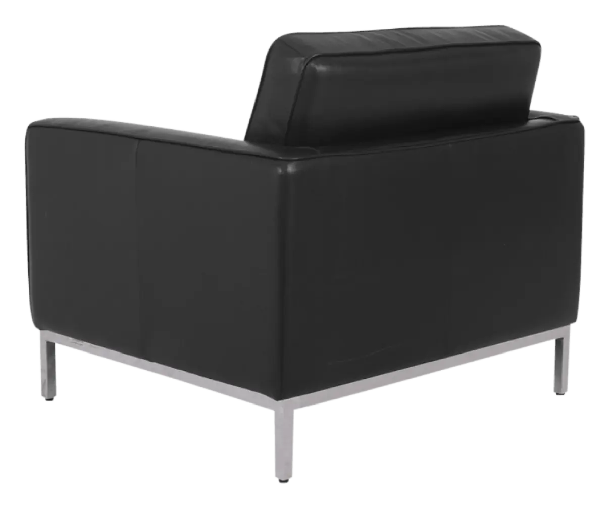 Italo Chair Zwart Leer