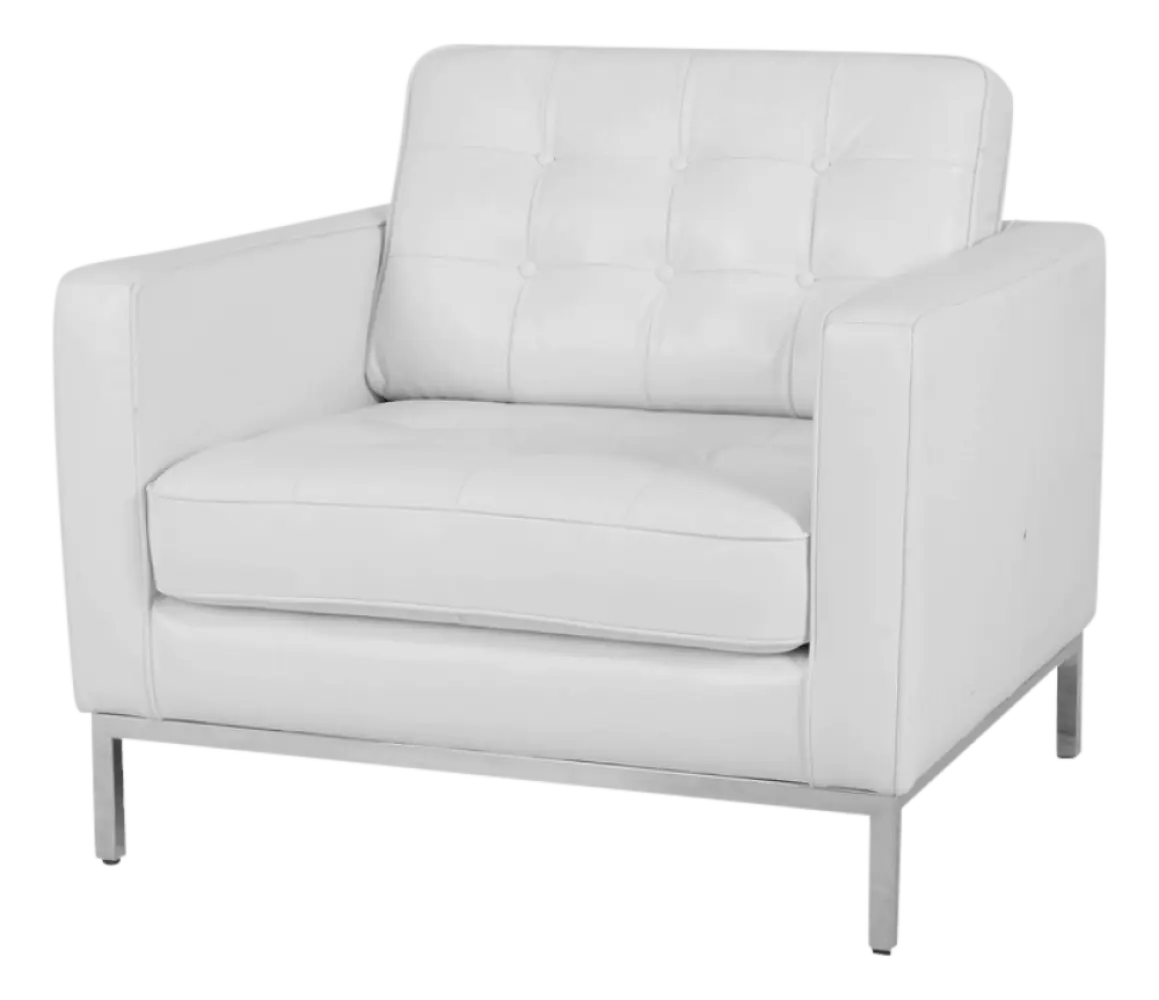 Italo Chair Wit Leer