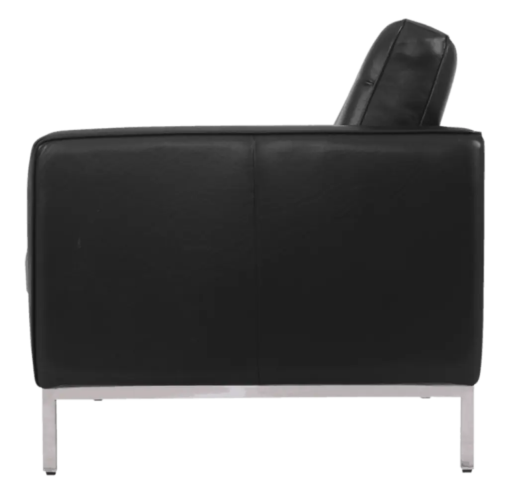 Italo Chair Zwart Leer
