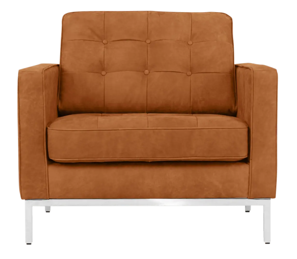 Italo Chair Vintage Cognac Leer